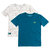Big Boy 2-Pack Jersey Tee Shirt With Graphics - Classic White