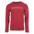 Men's Graphic Long Sleeve Crew Tee - Rhubarb