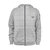 Men's Mixed Media Jacket With Tricot Sleeve - Pure Grey