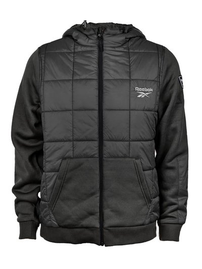 Reebok Men's Mixed Media Jacket With Tricot Sleeve product