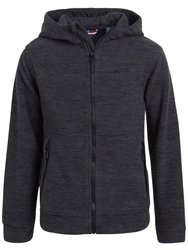 Men's Polar Fleece Full Zip Jacket - Charcoal Heather