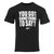 Men's Something To Say Bold Short Sleeve Tee - Black