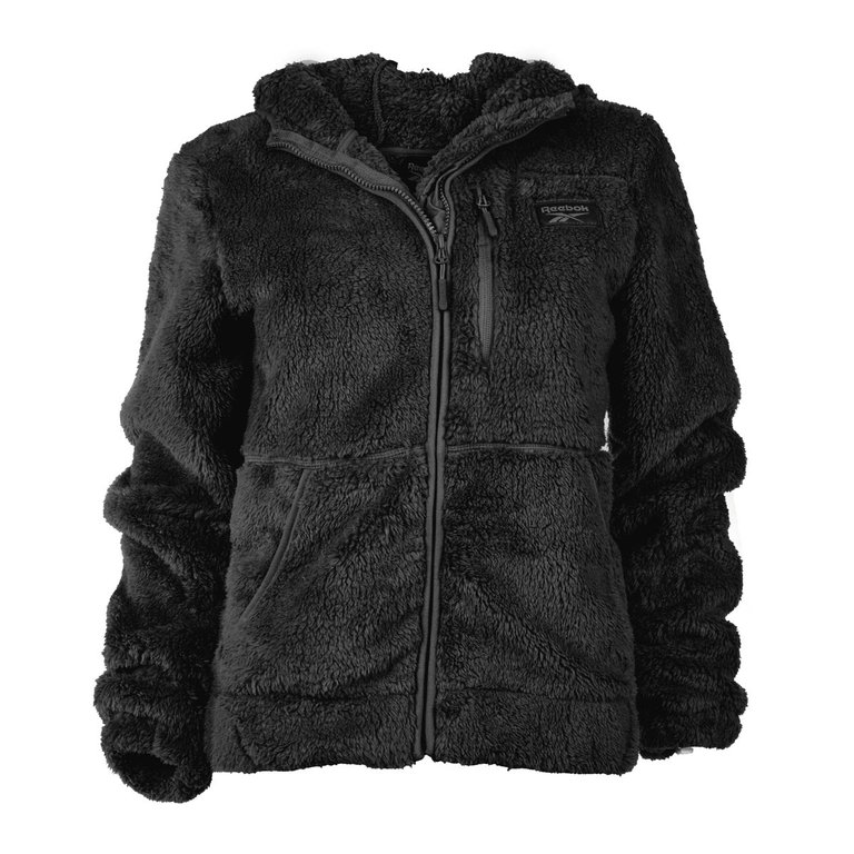 Reebok Women's Heavy Mountain Full Zip Jacket - Black