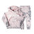 Toddler Girl 2-Piece Tie Dye Jogger Set - Frost Berry