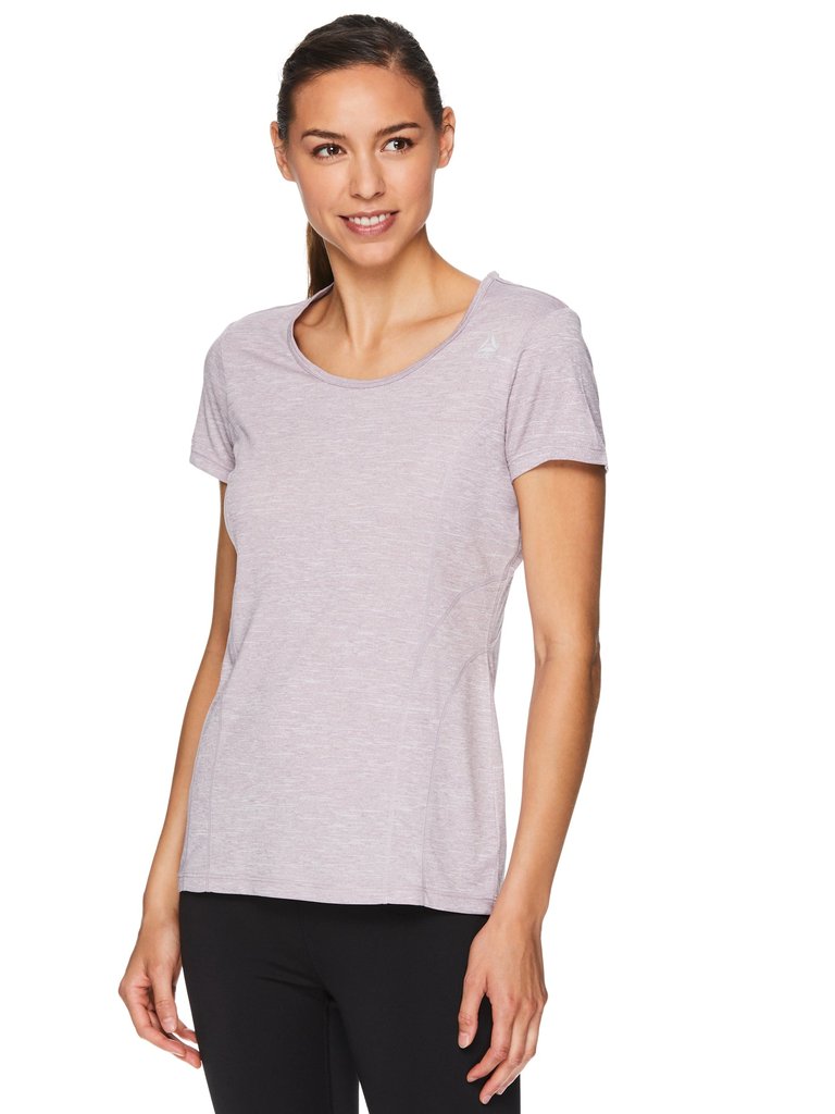 Women's Fitted Performance Variegated Heather Jersey T-Shirt - Sea Fog Heather