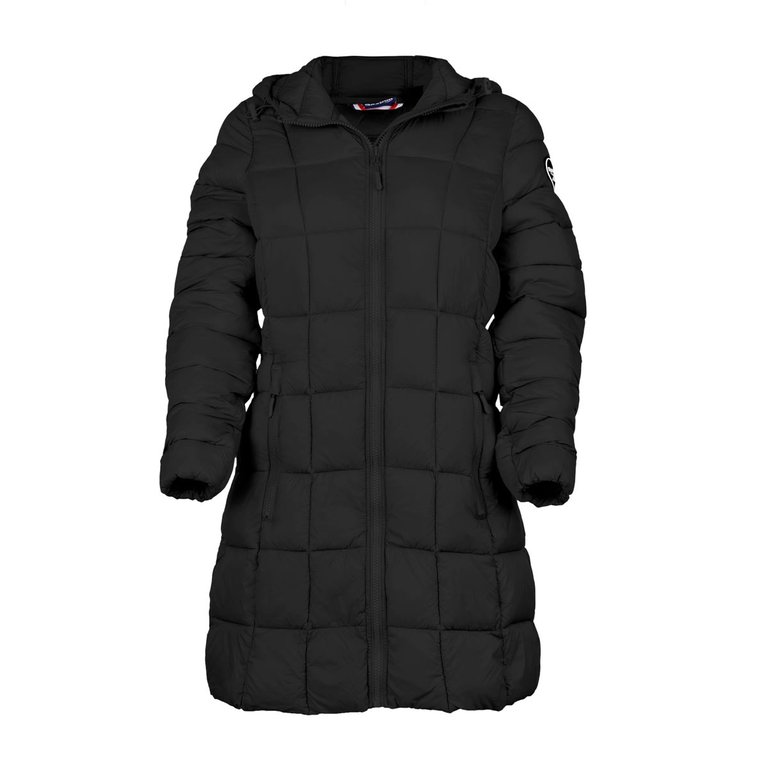 Women's Glacier Shield Long Jacket - Black