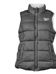Women's Glacier Shield Reversible Sherpa Vest - Black