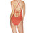 Latigo Strappy Back One Piece Swimsuit In Red