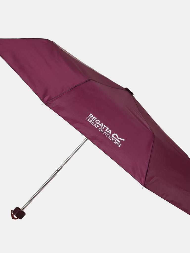 19" Folding Umbrella, Azalia Purple - One Size - Azalia Purple