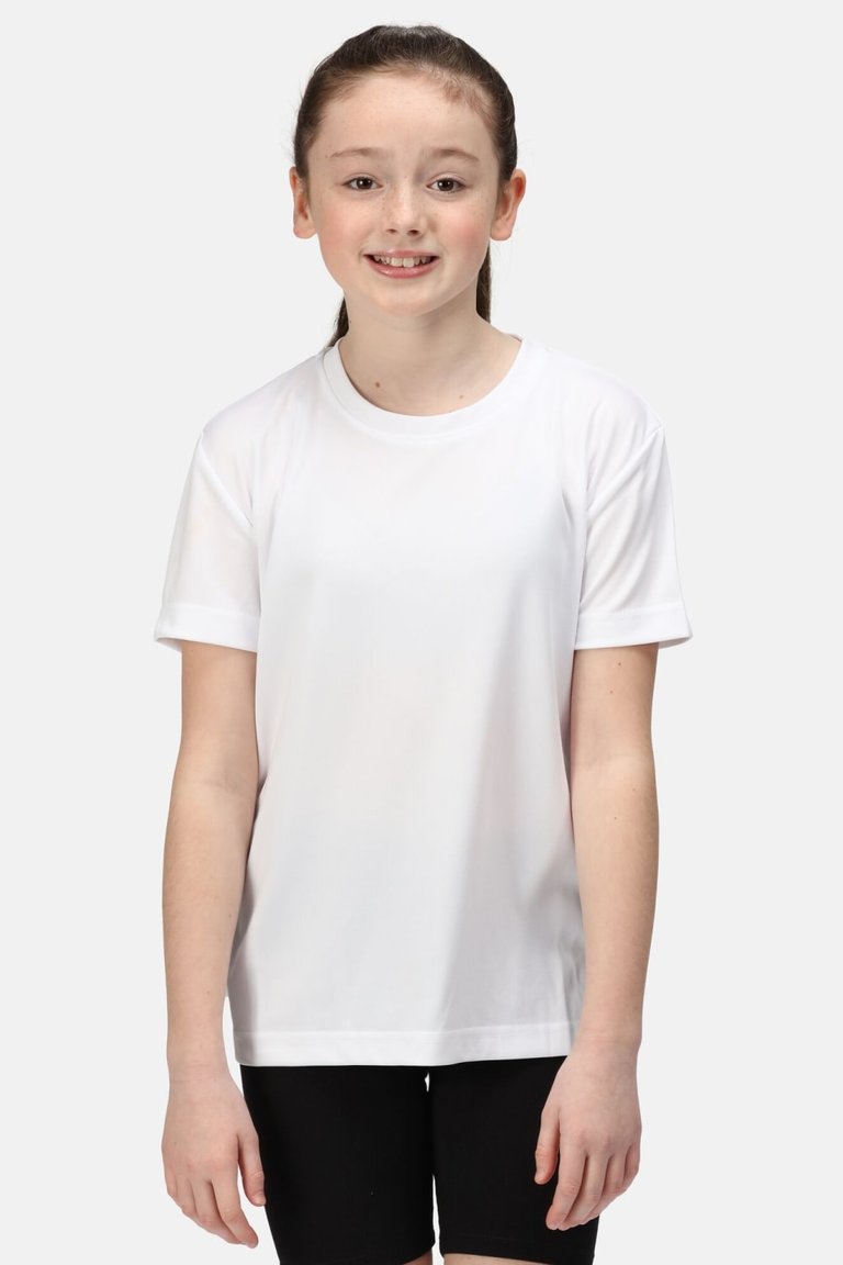 Activewear Kids Torino T-Shirt - White - White