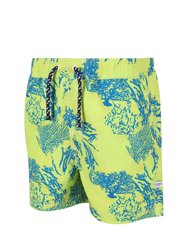 Boys Skander II Coral Swim Shorts