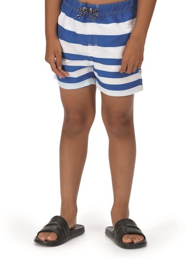 Regatta Boys Skander II Striped Swim Shorts product