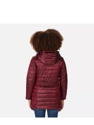 Childrens/Kids Babette Insulated Padded Jacket - Dark Pimento