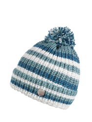 Childrens/Kids Bitsie IV Knitted Beanie - Mineral Blue