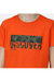Childrens/Kids Bosley V Rectangle T-Shirt - Magma Orange