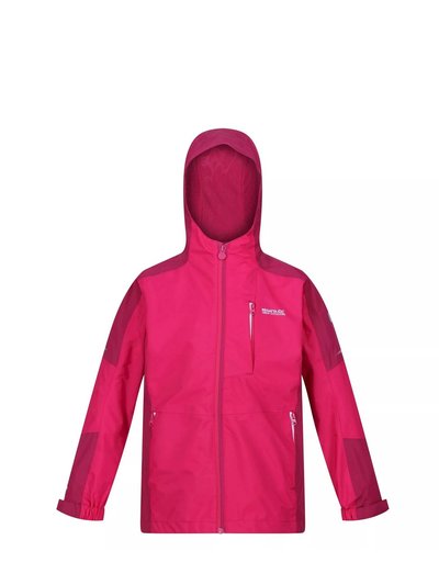Regatta Childrens/Kids Calderdale II Waterproof Jacket - Pink Potion/Berry product