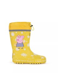 Childrens/Kids Daisy Peppa Pig Galoshes