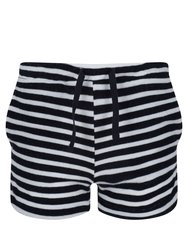 Childrens/Kids Dayana Towelling Stripe Casual Shorts