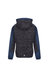 Childrens/Kids Dissolver VI Marl Fleece Full Zip Hoodie - Navy/Moonlight Denim