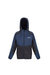 Childrens/Kids Dissolver VI Marl Fleece Full Zip Hoodie - Navy/Moonlight Denim