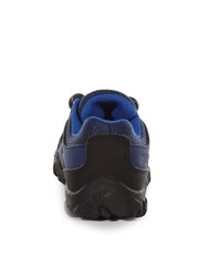 Childrens/Kids Edgepoint Waterproof Walking Shoes - Admiral Blue/Black