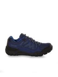 Childrens/Kids Edgepoint Waterproof Walking Shoes - Admiral Blue/Black - Admiral Blue/Black