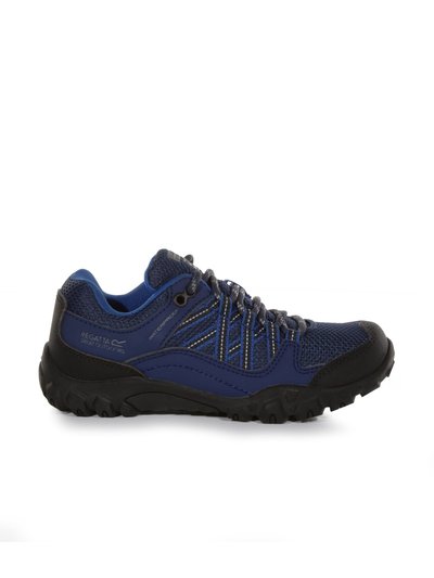 Regatta Childrens/Kids Edgepoint Waterproof Walking Shoes - Admiral Blue/Black product