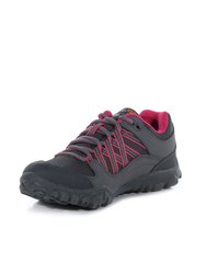 Childrens/Kids Edgepoint Waterproof Walking Shoes - Steel/Pink Fusion