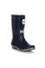 Childrens/Kids Fairweather Shine Brite Light Galoshes - Navy/Storm Grey - Navy/Storm Grey