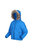 Childrens/Kids Faux Fur Trim Parka - Blue