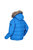 Childrens/Kids Faux Fur Trim Parka - Blue