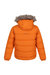 Childrens/Kids Faux Fur Trim Parka - Maple