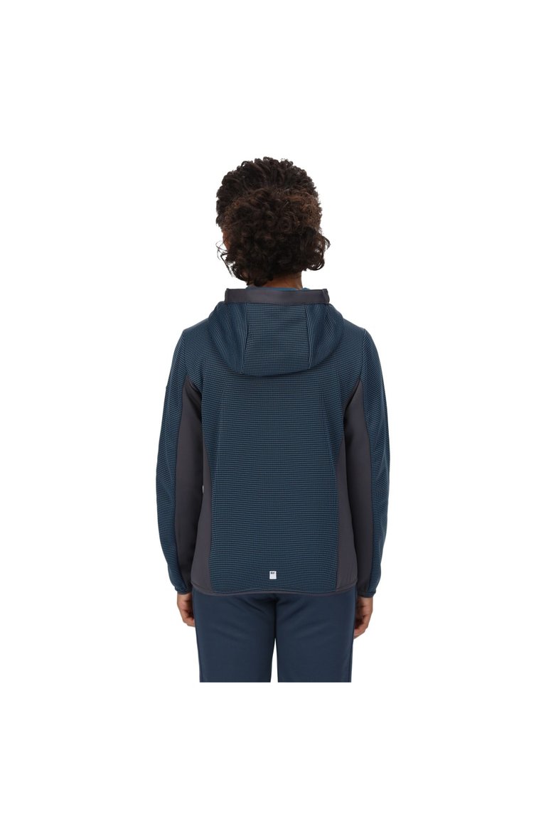 Childrens/Kids Highton Full Zip Fleece Jacket - Imperial Blue/India Grey