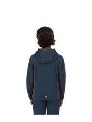 Childrens/Kids Highton Full Zip Fleece Jacket - Imperial Blue/India Grey