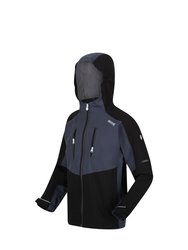 Childrens/Kids Highton III Waterproof Jacket - Black/India Grey