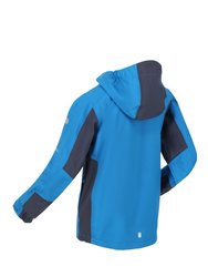 Childrens/Kids Highton III Waterproof Jacket - Imperial Blue/India Grey