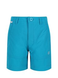 Childrens/Kids Highton Shorts - Enamel