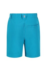 Childrens/Kids Highton Shorts - Enamel