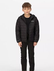 Childrens/Kids Hillpack Hooded Jacket - Black - Black