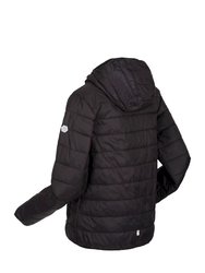 Childrens/Kids Hillpack Hooded Jacket - Black