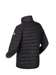 Childrens/Kids Hillpack Quilted Insulated Jacket - Black
