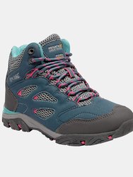 Childrens/Kids Holcombe IEP Junior Hiking Boots - Moroccan Blue/Duchess - Moroccan Blue/Duchess