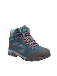 Childrens/Kids Holcombe IEP Junior Hiking Boots - Moroccan Blue/Duchess - Moroccan Blue/Duchess