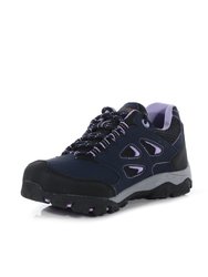 Childrens/Kids Holcombe Low Junior Hiking Boots - Navy Blazer/Lilac - Navy Blazer/Lilac