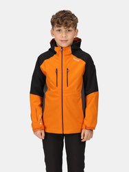 Childrens/Kids Hydrate VII 3 In 1 Waterproof Jacket - Autumn Maple/Black