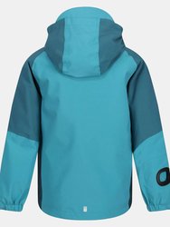 Childrens/Kids Hydrate VII 3 in 1 Waterproof Jacket - Pagoda Blue/Dragonfly