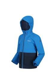 Childrens/Kids Hywell Waterproof Jacket - Imperial Blue/Navy