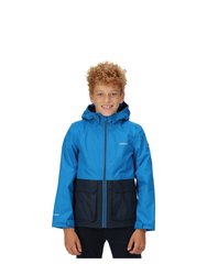 Childrens/Kids Hywell Waterproof Jacket - Imperial Blue/Navy - Imperial Blue/Navy