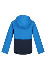 Childrens/Kids Hywell Waterproof Jacket - Imperial Blue/Navy