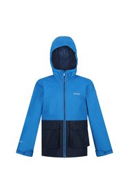 Childrens/Kids Hywell Waterproof Jacket - Imperial Blue/Navy